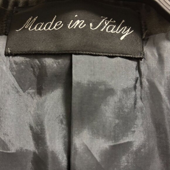 Armani Collezioni Mens Gray Wool Harry Rosen Blazer 42R Made In Italy - Picture 8 of 11